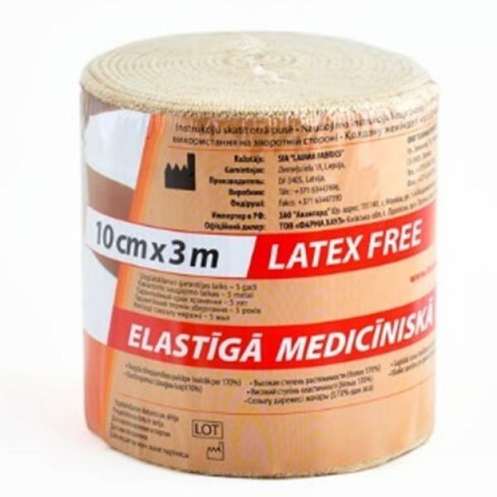 LAUMA ELASTĪGĀ SAITE 10cm X 3.0m LATEX FREE